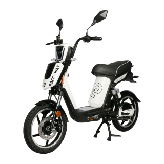 Elektrický motocykel RACCEWAY E-BABETA, biela